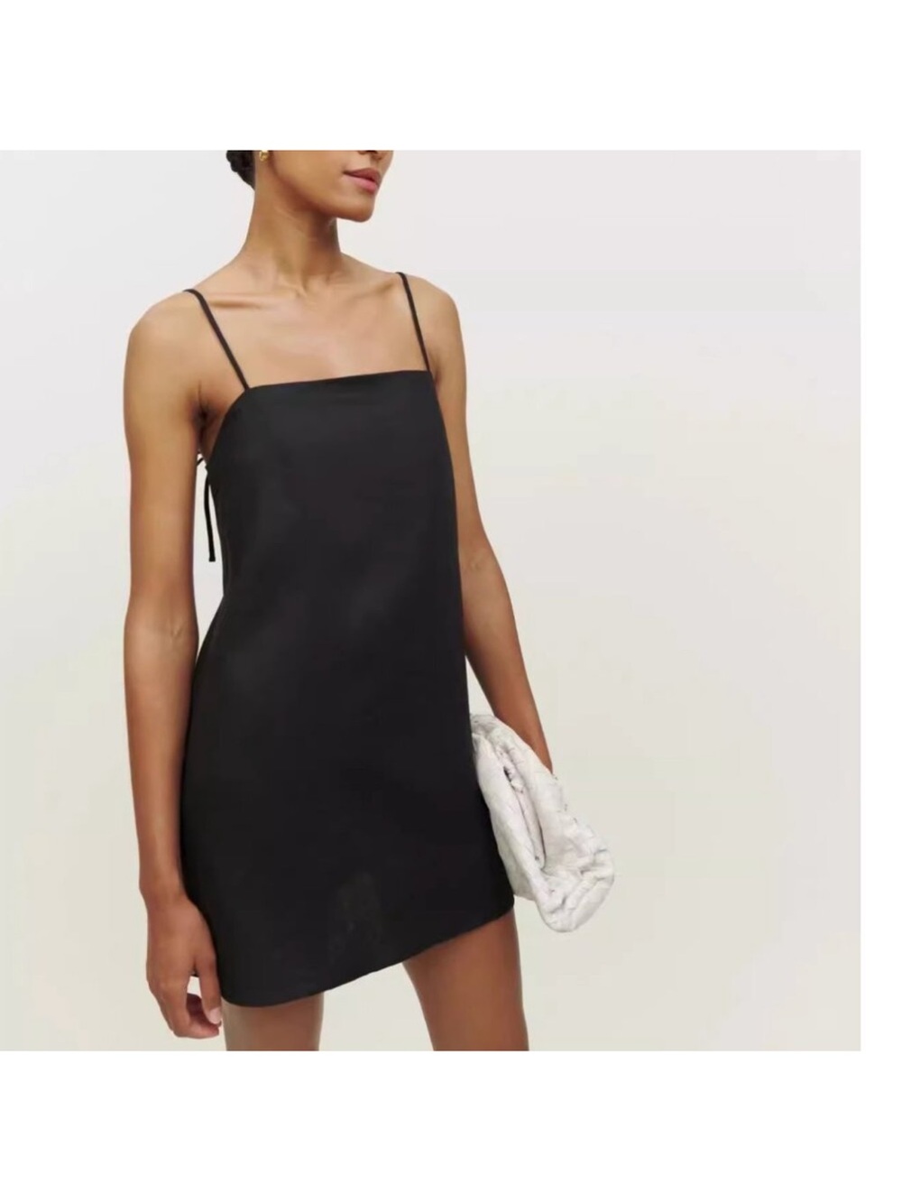 Reformation linen mini dress XS